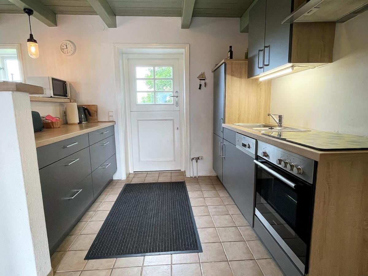 Das Puppenhaus, Reetdach, Sauna, Kamin, Eingezaeunt, Badewanne, Haustiere Willkommen Emmelsbüll-Horsbüll Zewnętrze zdjęcie