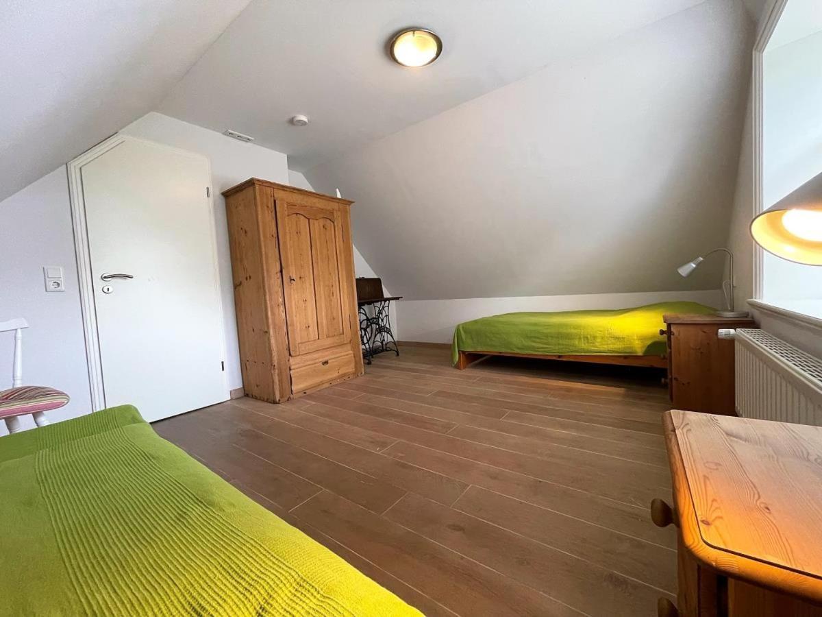 Das Puppenhaus, Reetdach, Sauna, Kamin, Eingezaeunt, Badewanne, Haustiere Willkommen Emmelsbüll-Horsbüll Zewnętrze zdjęcie