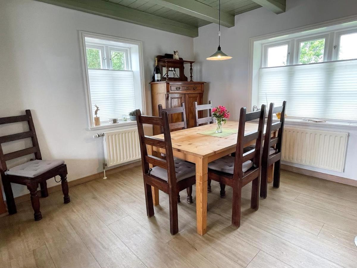 Das Puppenhaus, Reetdach, Sauna, Kamin, Eingezaeunt, Badewanne, Haustiere Willkommen Emmelsbüll-Horsbüll Zewnętrze zdjęcie